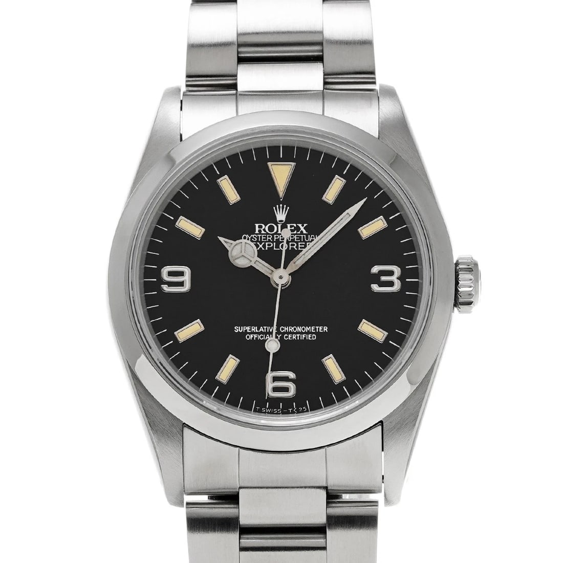 ROLEX EXPLORER BLACK WATCH: ROLEX Explorer black Watch Brand: Rolex Type/Style: Wristwatch Material: Band Material Stainless Steel, Case Material Stainless Steel Color: Dial Color Dial Color Black Band Color Silver Case Color