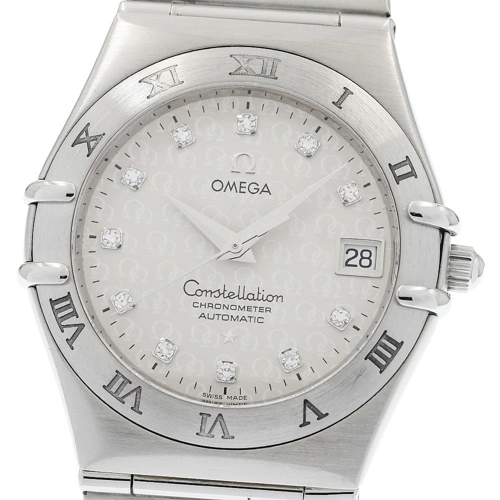 OMEGA CONSTELLATION AUTOMATIC WATCH: OMEGA Constellation Automatic Watch Brand: OMEGA Type/Style: Wristwatch Material: Band Material Stainless Steel, Case Material Stainless Steel Color: Case Color Silver Band Color Silver Dial Color