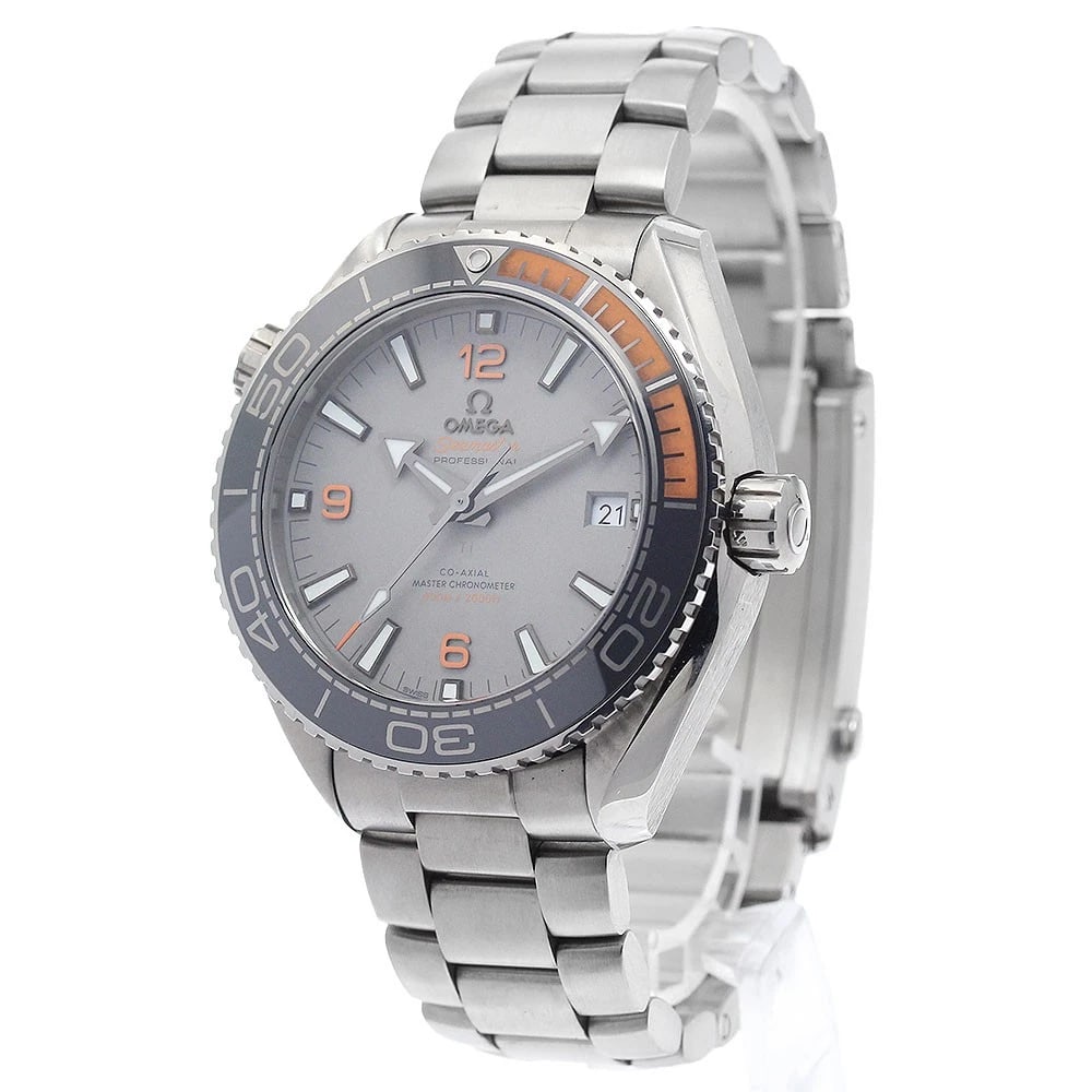 OMEGA SEAMASTER PLANET OCEAN DATE AUTOMATIC WATCH - 2