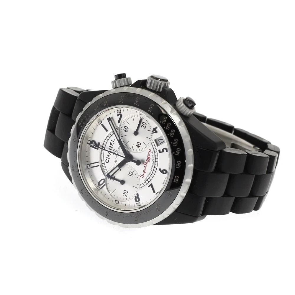 CHANEL J12 CHRONOGRAPH DATE AUTOMATIC WATCH - 2