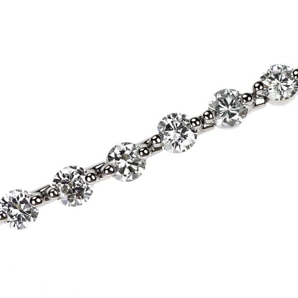 PT900 DIAMOND BRACELET - 2