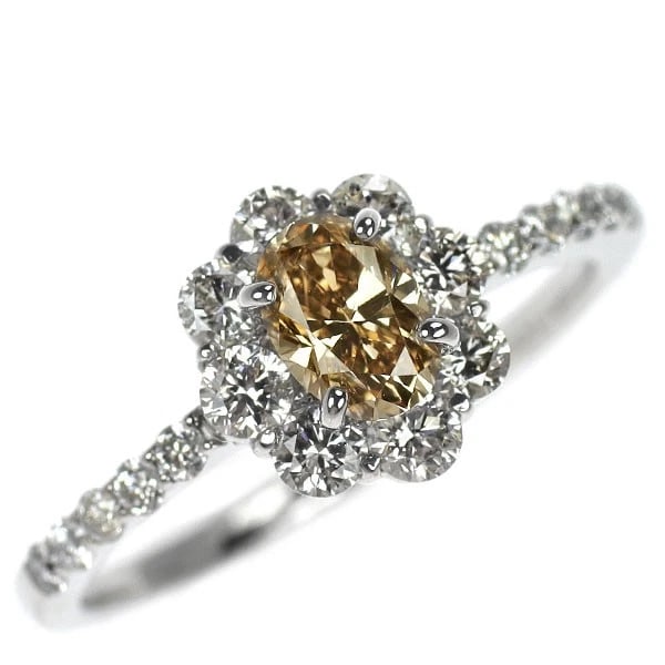 PT900 OVAL DIAMOND RING: Pt900 oval diamond ring Brand: None Type/Style: Ring Material: Pt900, Main Stone Natural Color: None Size: 5.25 US Accessories: None Accessories Notice: When purchasing pre-owned goods, please refer