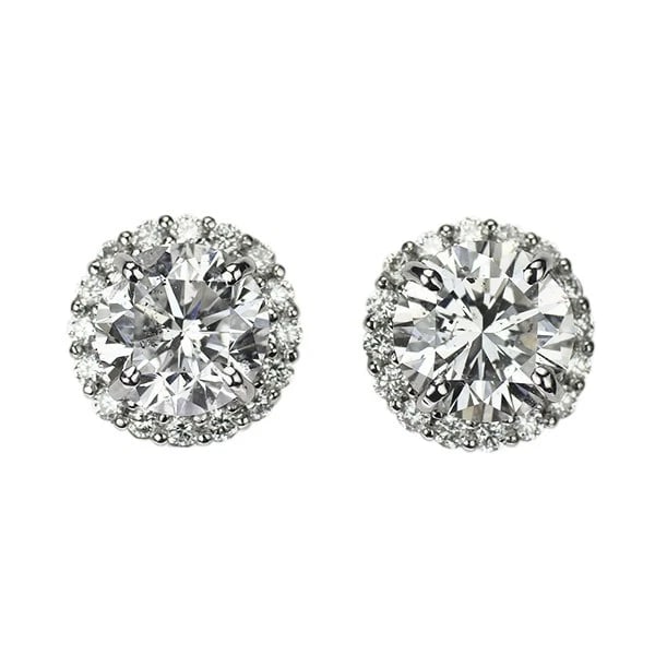 PT950/ PT900 LDH DIAMOND EARRINGS: Pt950/ Pt900 LDH Diamond Earrings Brand: None Type/Style: piercing Material: Pt950/ Pt900, Main Stone Natural Color: Pt Size: Length/Width/Diameter 8.5 Accessories: None Accessories Notice: When