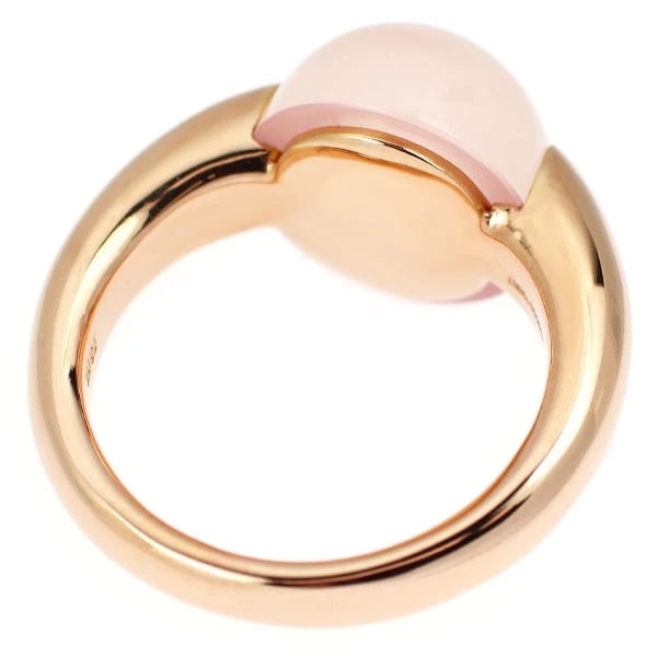 POMELATO K18PG ROSE QUARTZ RING - 3