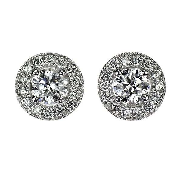 PT950/ PT900 DIAMOND EARRINGS: Pt950/ Pt900 Diamond Earrings Brand: None Type/Style: piercing Material: Pt950/ Pt900, Main Stone Natural Color: Pt Size: Length/Width/Diameter 9.8 Accessories: None Accessories Notice: When