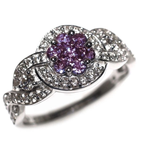 PT900 ALEXANDRITE DIAMOND RING: Pt900 Alexandrite Diamond Ring Brand: None Type/Style: Ring Material: Pt900, Main Stone Alexandrite\Natural Color: None Size: 6 US Accessories: None Accessories Notice: When purchasing pre-owned