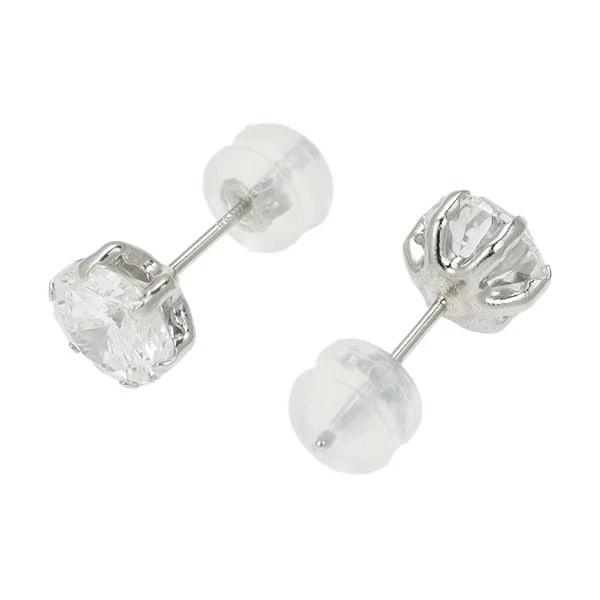 PT900 DIAMOND EARRINGS - 2