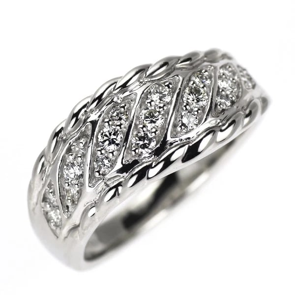 MONICKENDAM PT 900 DIAMOND RING: Monickendam Pt 900 diamond ring Brand: Monnickendam Type/Style: Ring Material: PT900, Main Stone Natural Color: Pt Size: 5.5 - 5.75 US Accessories: None Accessories Notice: When purchasing pre-owned