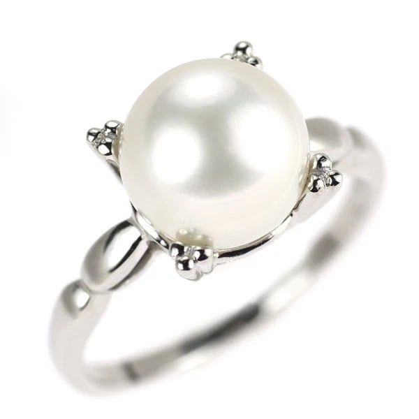 MIKIMOTO PT950 AKOYA PEARL RING: Mikimoto Pt950 Akoya pearl ring Brand: Mikimoto Type/Style: Ring Material: Pt950, Main Stone Akoya pearl Color: Pt Size: 5.25 US Accessories: None Accessories Notice: When purchasing pre-owned goods,