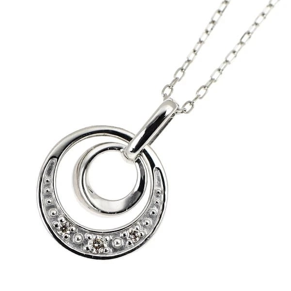 PT900/ PT850 DIAMOND PENDANT NECKLACE: Pt900/ Pt850 diamond pendant necklace Brand: None Type/Style: pendant necklace Material: PT900, Main Stone Natural Color: Pt Size: Chain Length: 45cm Accessories: None Accessories Notice: When