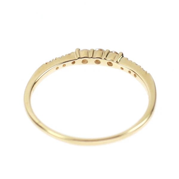 K18YG DIAMOND RING - 2