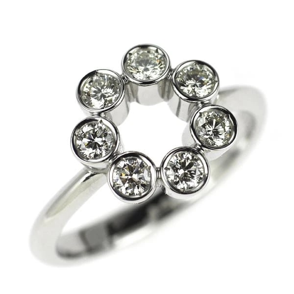 ATELIER AIR PT900 DIAMOND RING: Atelier Air Pt900 Diamond Ring Brand: None Type/Style: Ring Material: Pt900, Main Stone Natural Color: Pt Size: 6 US Accessories: None Accessories Notice: When purchasing pre-owned goods, please