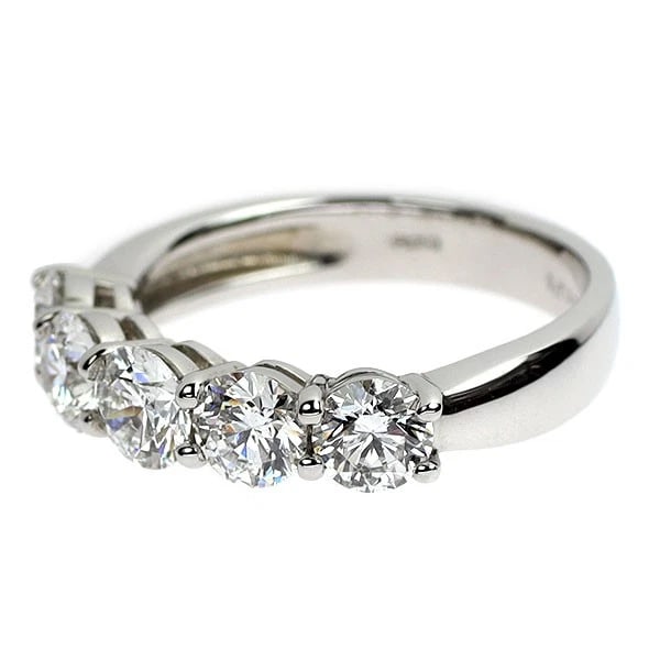 PT950 DIAMOND RING - 2