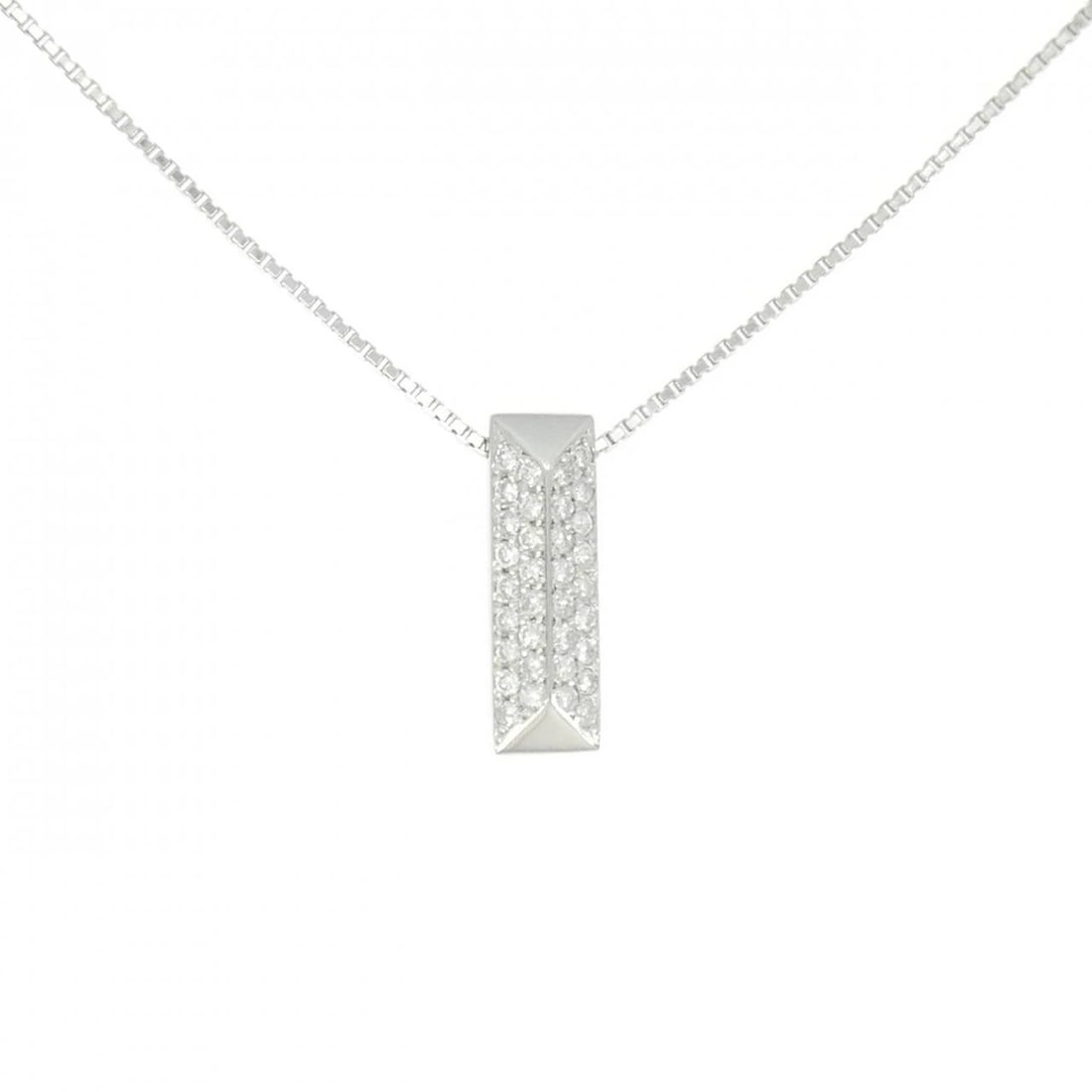 PT900/PT850 DIAMOND NECKLACE: PT900/PT850 Diamond Necklace Brand: Unbranded Type/Style: Diamond Necklace Material: Platinum900/Platinum850, Main Stone Natural Color: PT Size: Length: 42cm Accessories: None Accessories Notice: