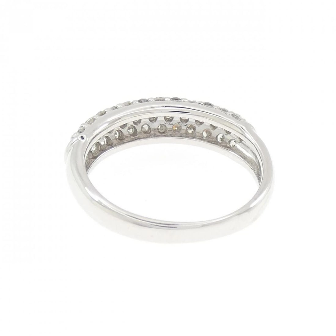 K18WG PAVE DIAMOND RING - 3