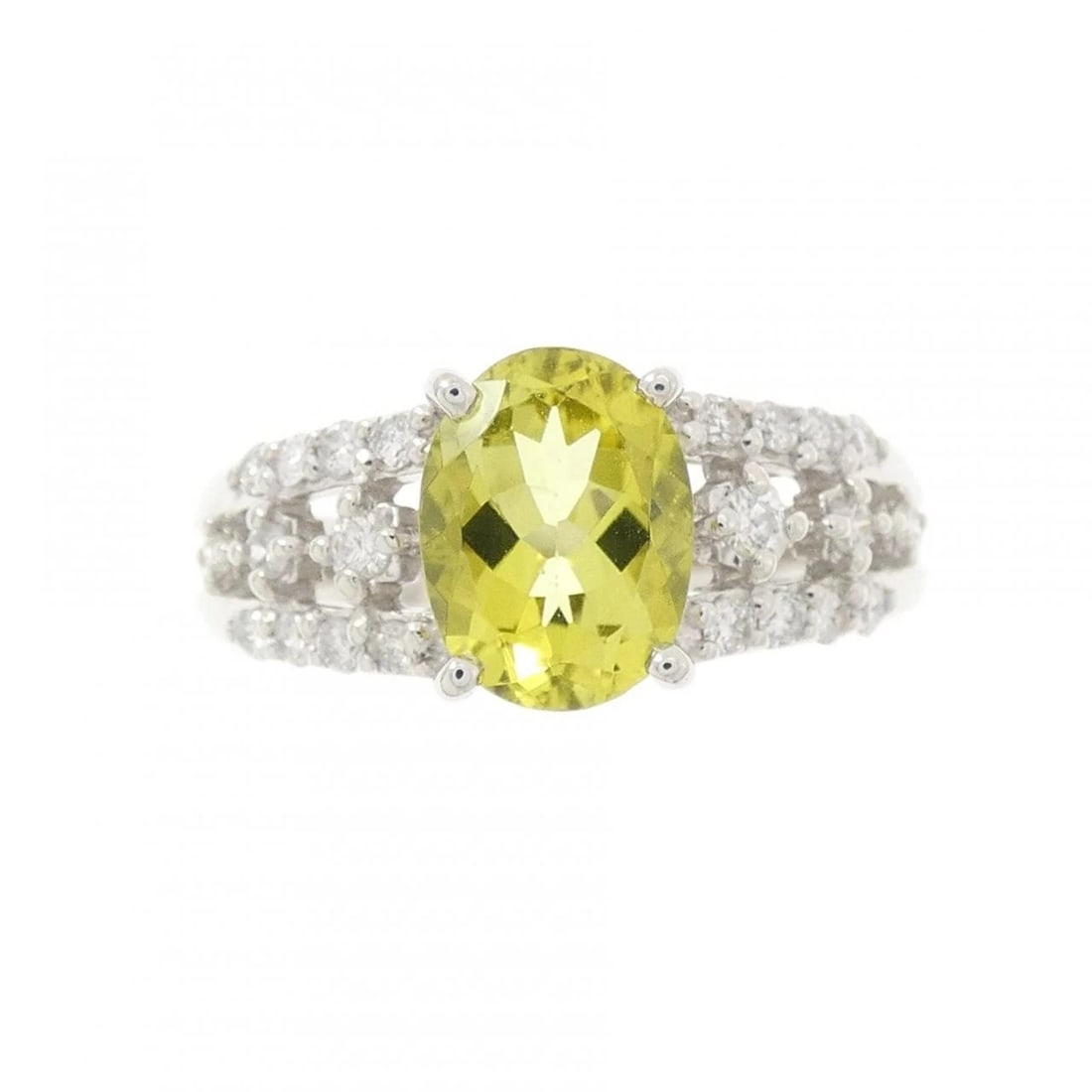 PT900 TOURMALINE RING - 2