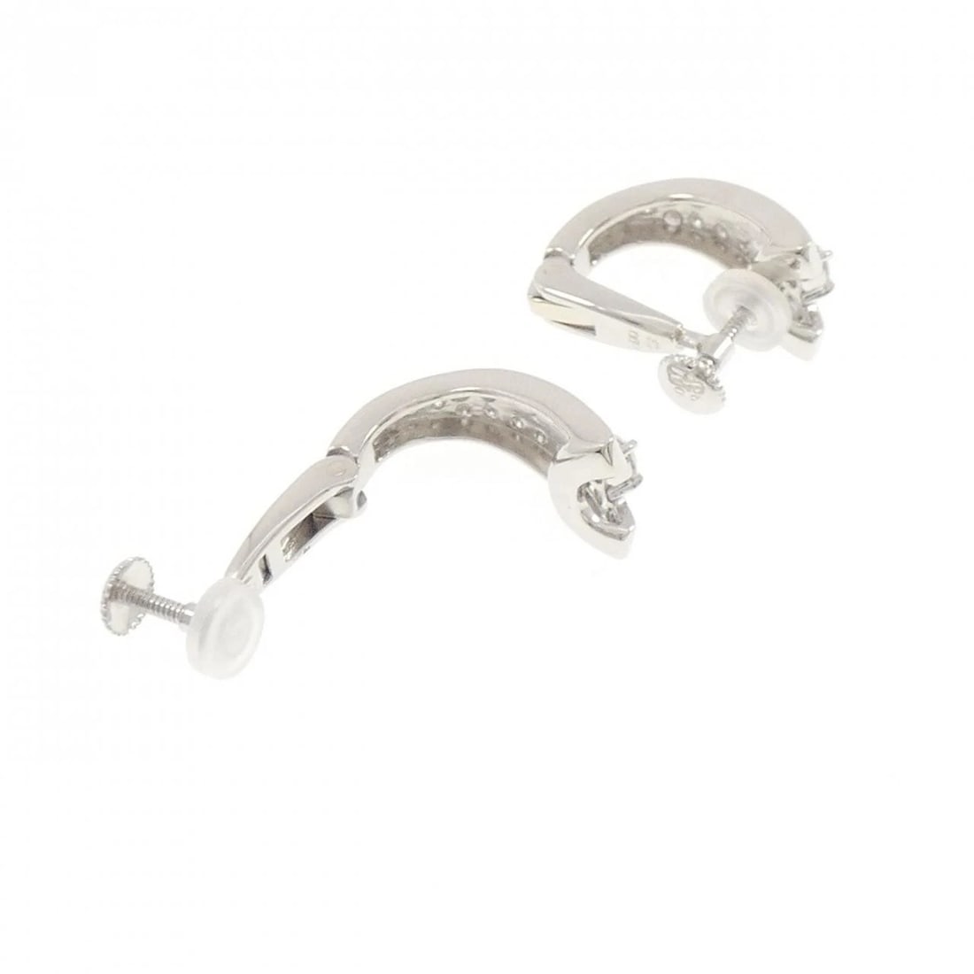 PT900 DIAMOND EARRINGS - 3