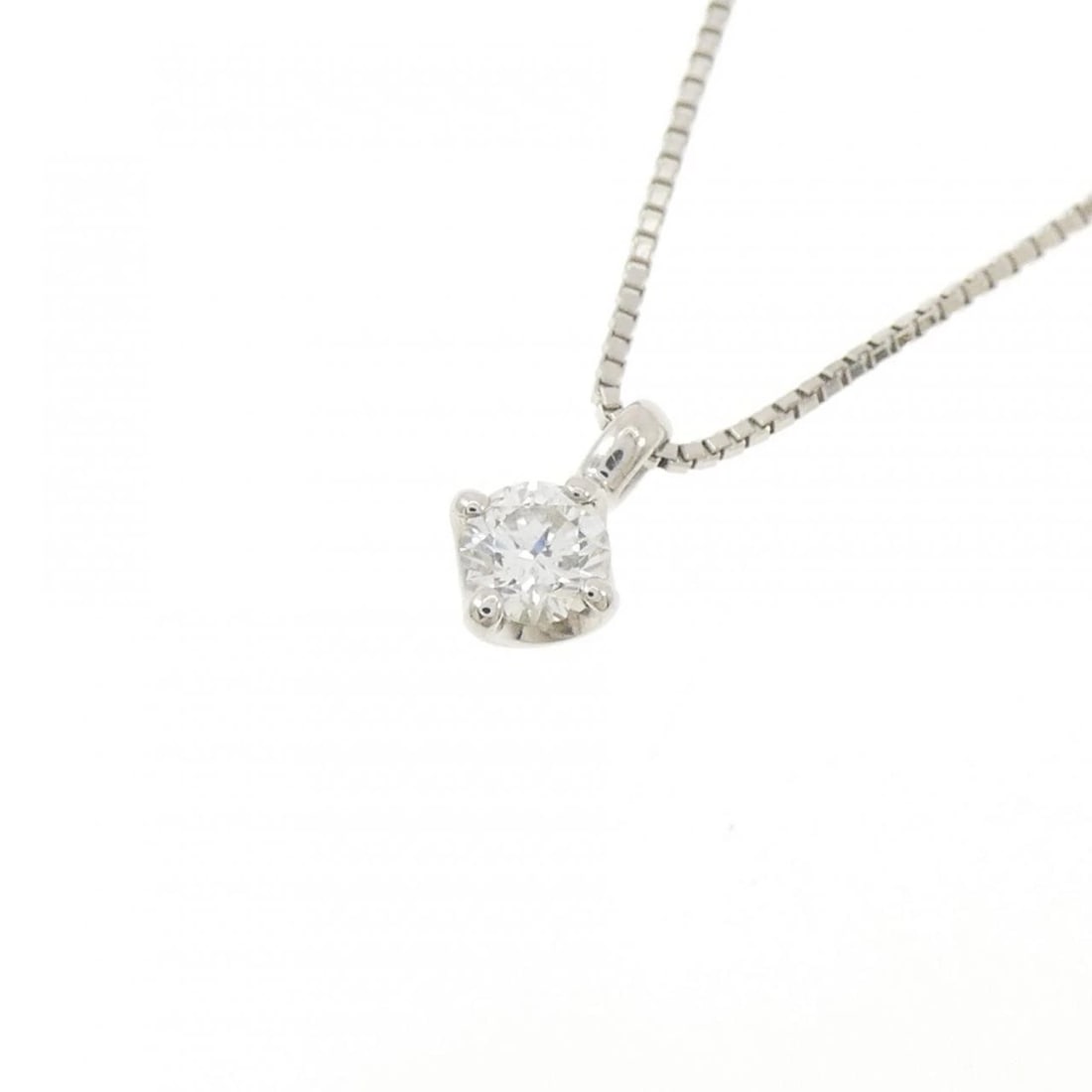 PT850 SOLITAIRE DIAMOND NECKLACE - 3