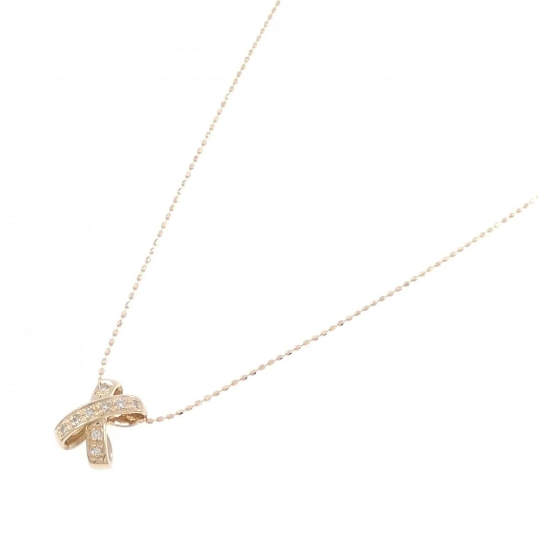 K18PG DIAMOND NECKLACE - 2