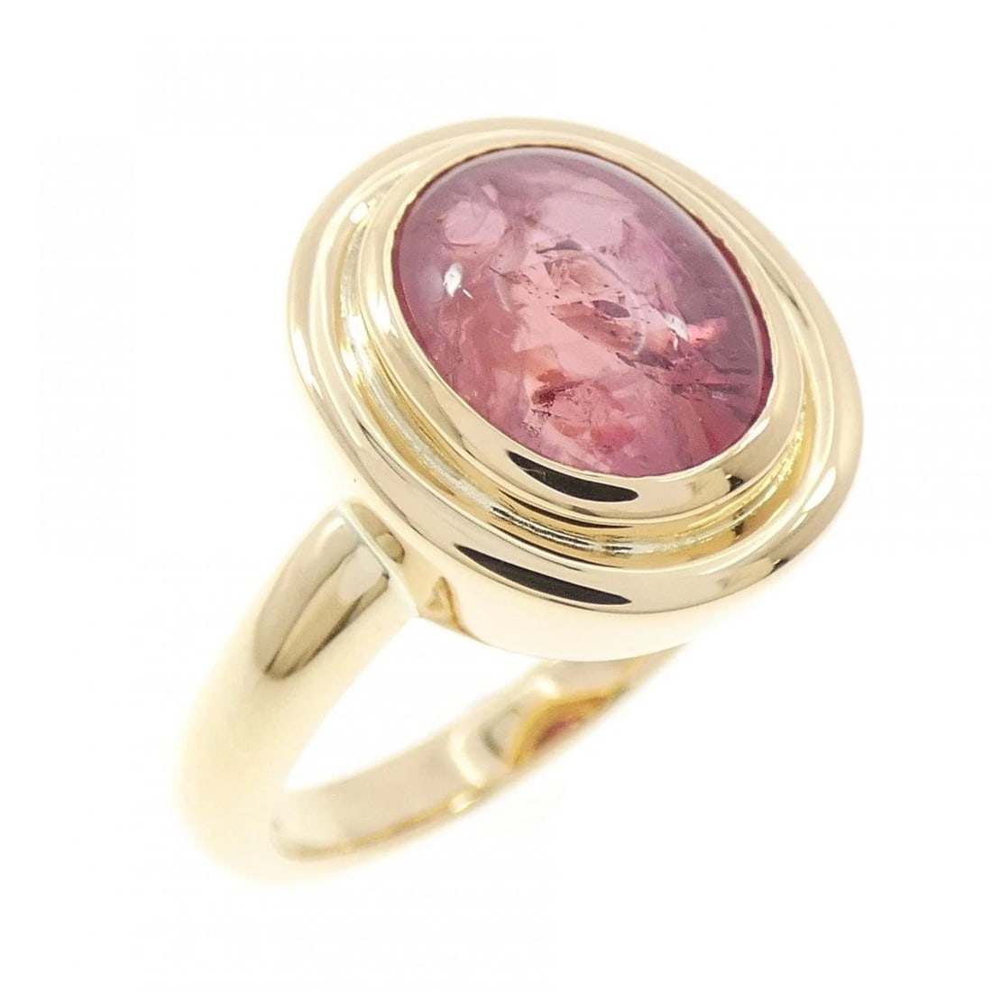 18K YELLOW GOLD RUBY RING: 18K Yellow Gold Ruby Ring Brand: Unbranded Type/Style: Ruby Ring Material: K18 yellow gold, Main Stone Ruby Color: YG Size: US6 1/4 Accessories: None Accessories Notice: When purchasing pr