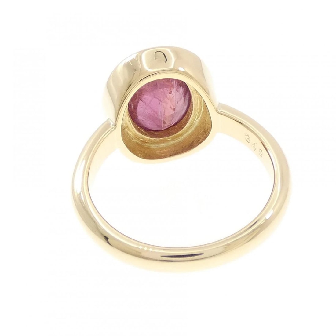 18K YELLOW GOLD RUBY RING - 3