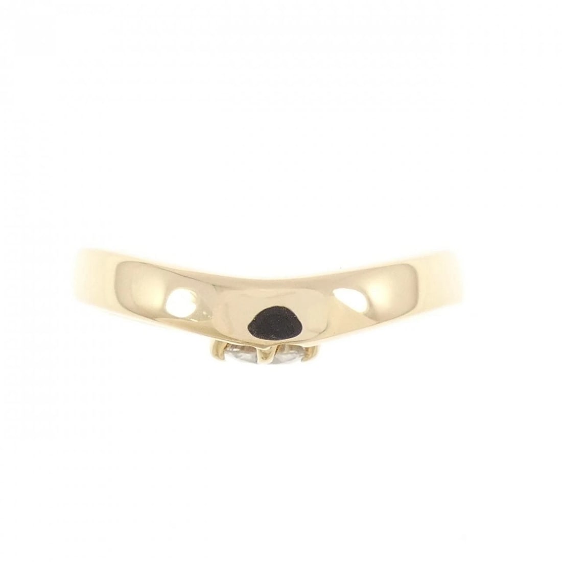 K18YG DIAMOND RING - 2