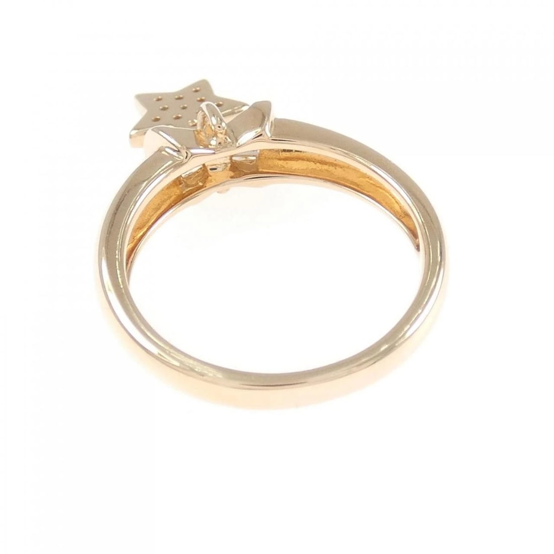 K18PG STAR DIAMOND RING - 3