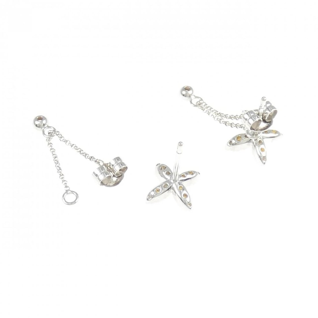 K18WG DIAMOND PIERCE - 3