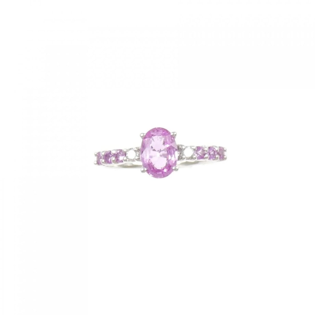 K18WG SAPPHIRE RING - 2
