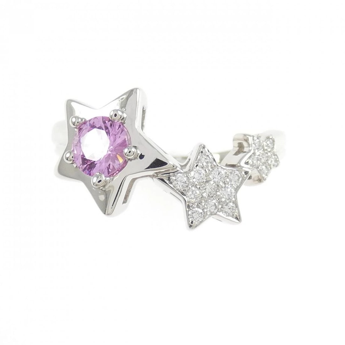 PT900 STAR SAPPHIRE RING - 2