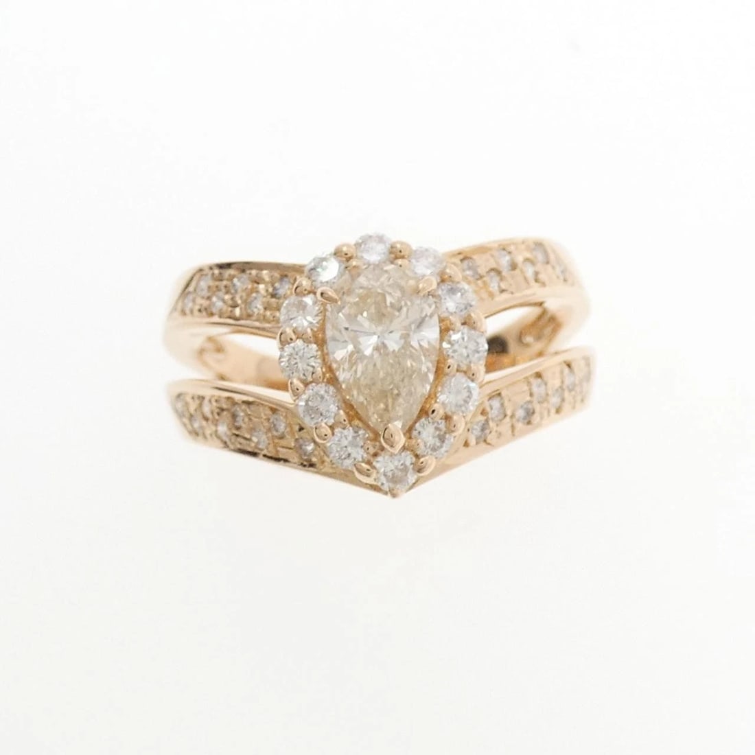 K18PG DIAMOND RING - 2