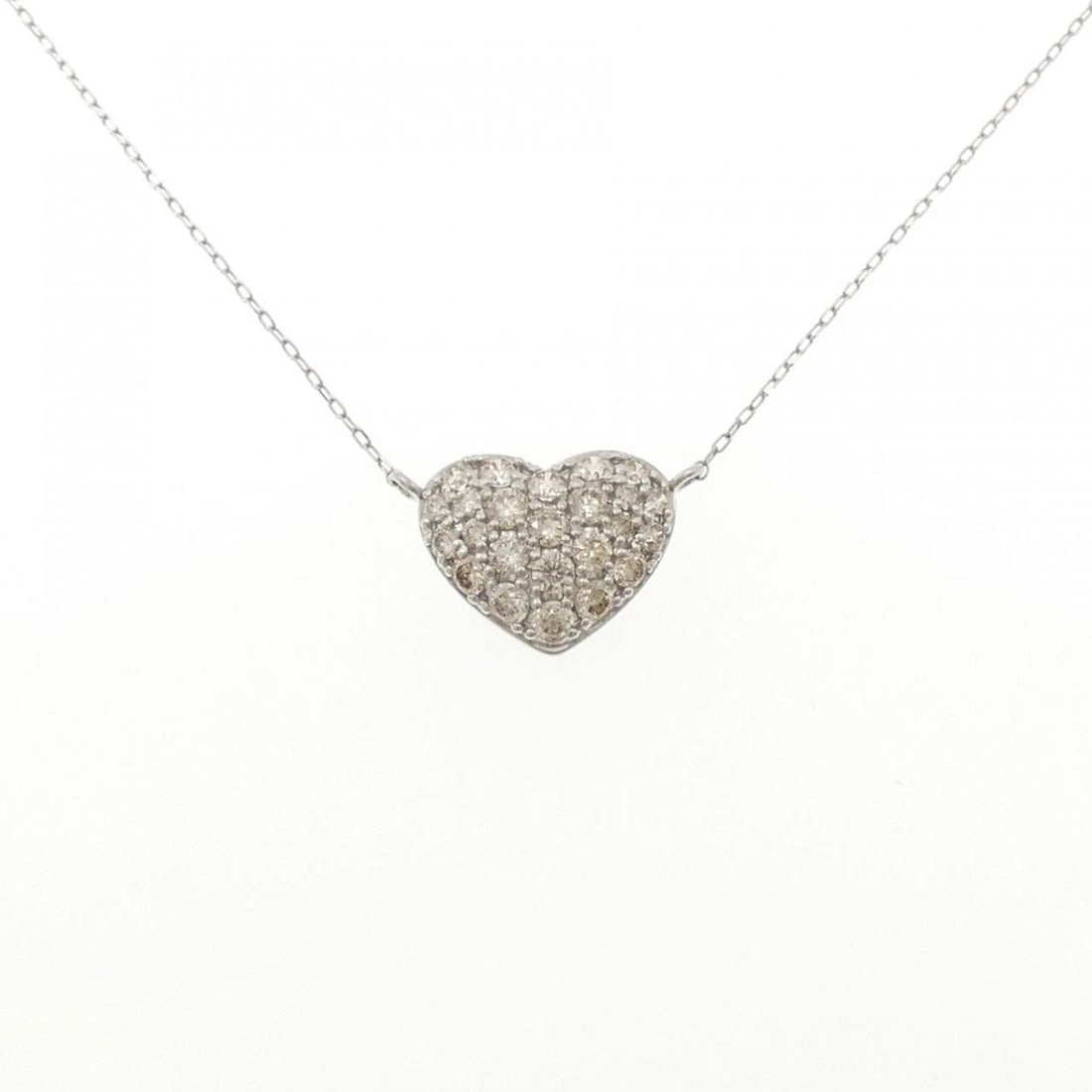 LARA CHRISTIE DIAMOND NECKLACE: Lara Christie Diamond Necklace Brand: Lara Christie Type/Style: Lara Christie Material: Platinum900/Platinum850, Main Stone Natural Color: PT Size: Length: 46cm Accessories: None Accessories Notice: