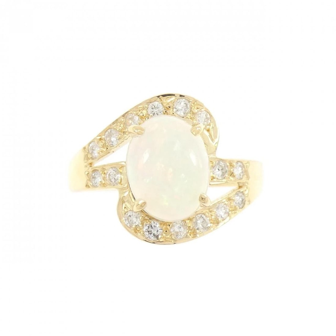 750YG OPAL RING - 2