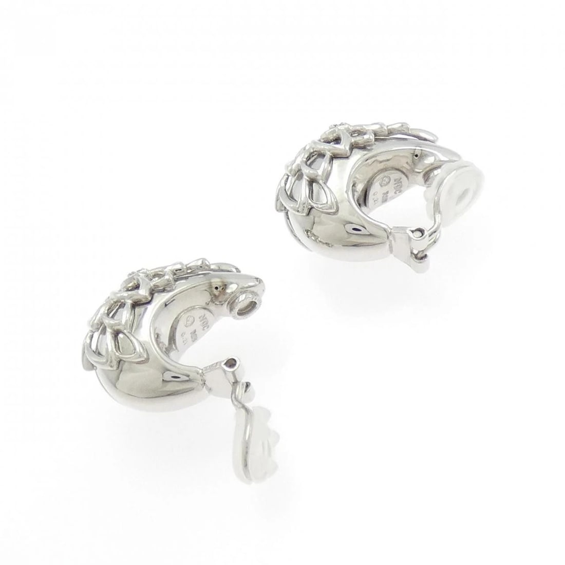 PT950 DIAMOND EARRING - 3