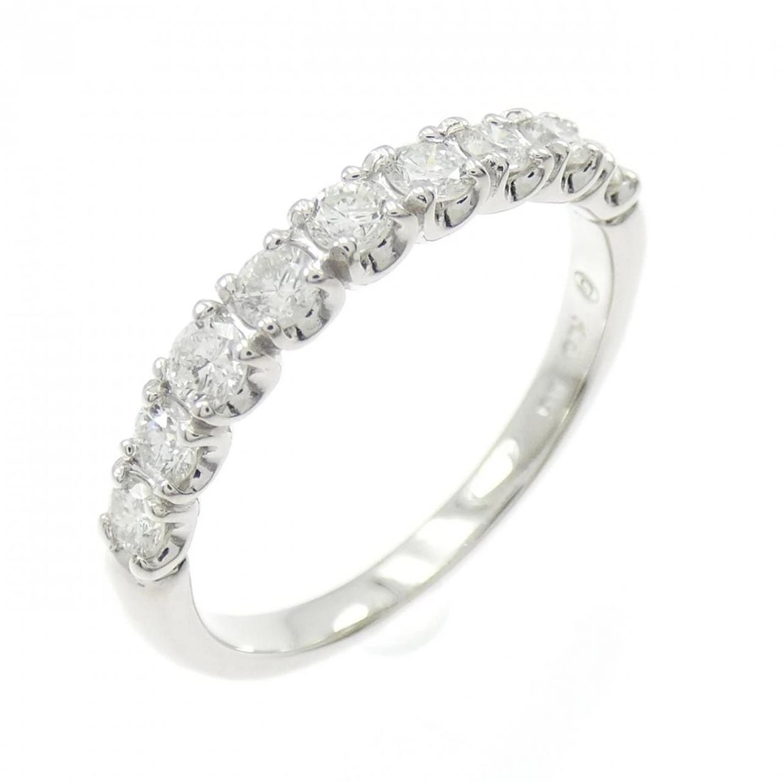 K18WG DIAMOND RING: K18WG Diamond Ring Brand: Unbranded Type/Style: Diamond Ring Material: K18 white gold, Main Stone Natural Color: WG Size: US6 1/2 Accessories: None Accessories Notice: When purchasing pre-owned