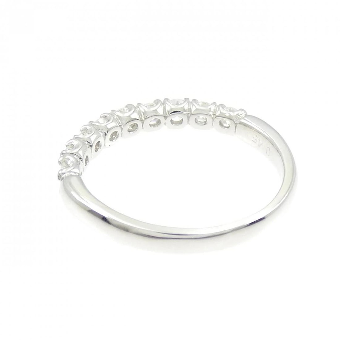 K18WG DIAMOND RING - 3