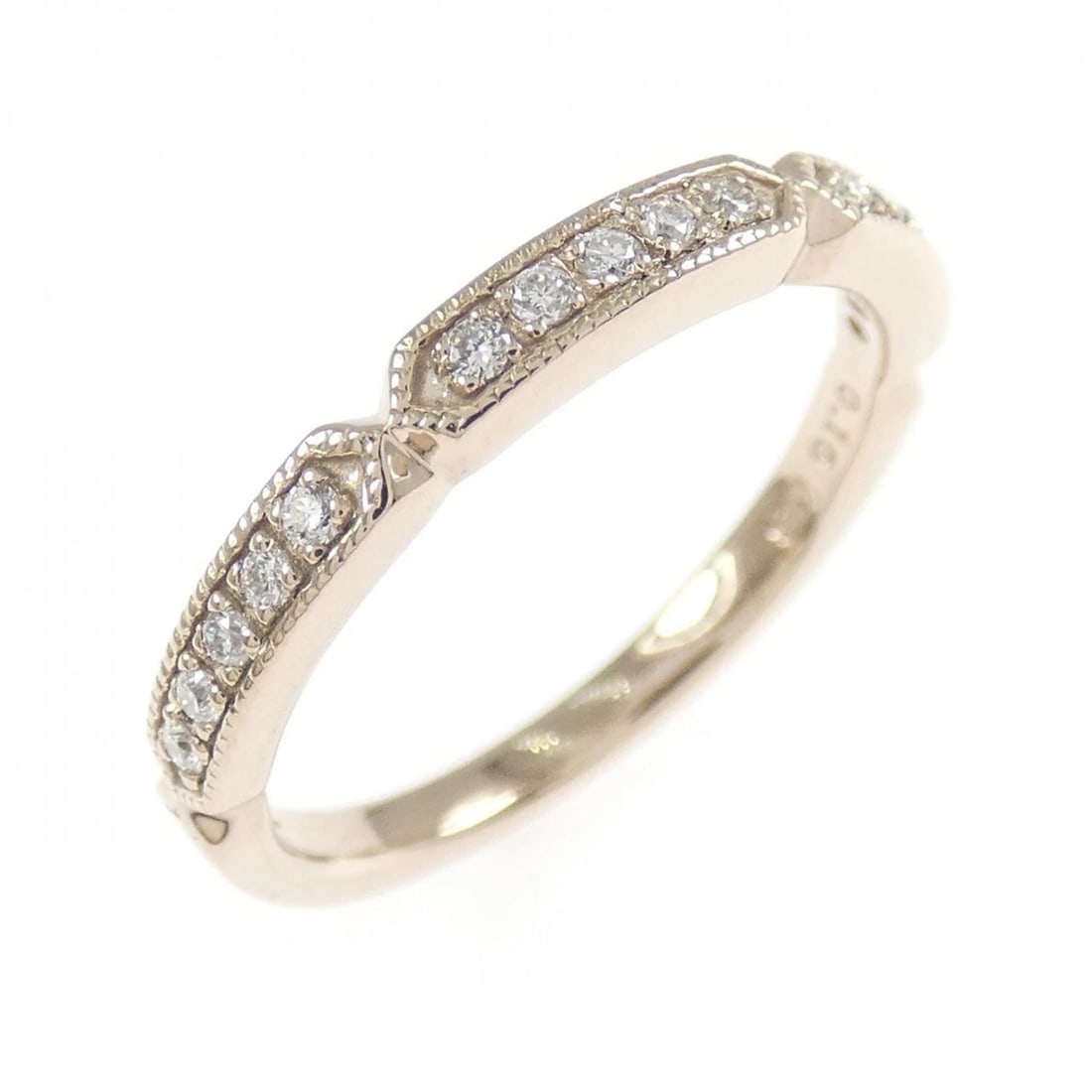 AGATE DIAMOND RING: Agate Diamond Ring Brand: agate Type/Style: Agate Ring Material: K18 brown gold, Main Stone Natural Color: BG Size: US 5 Accessories: None Accessories Notice: When purchasing pre-owned goods, please