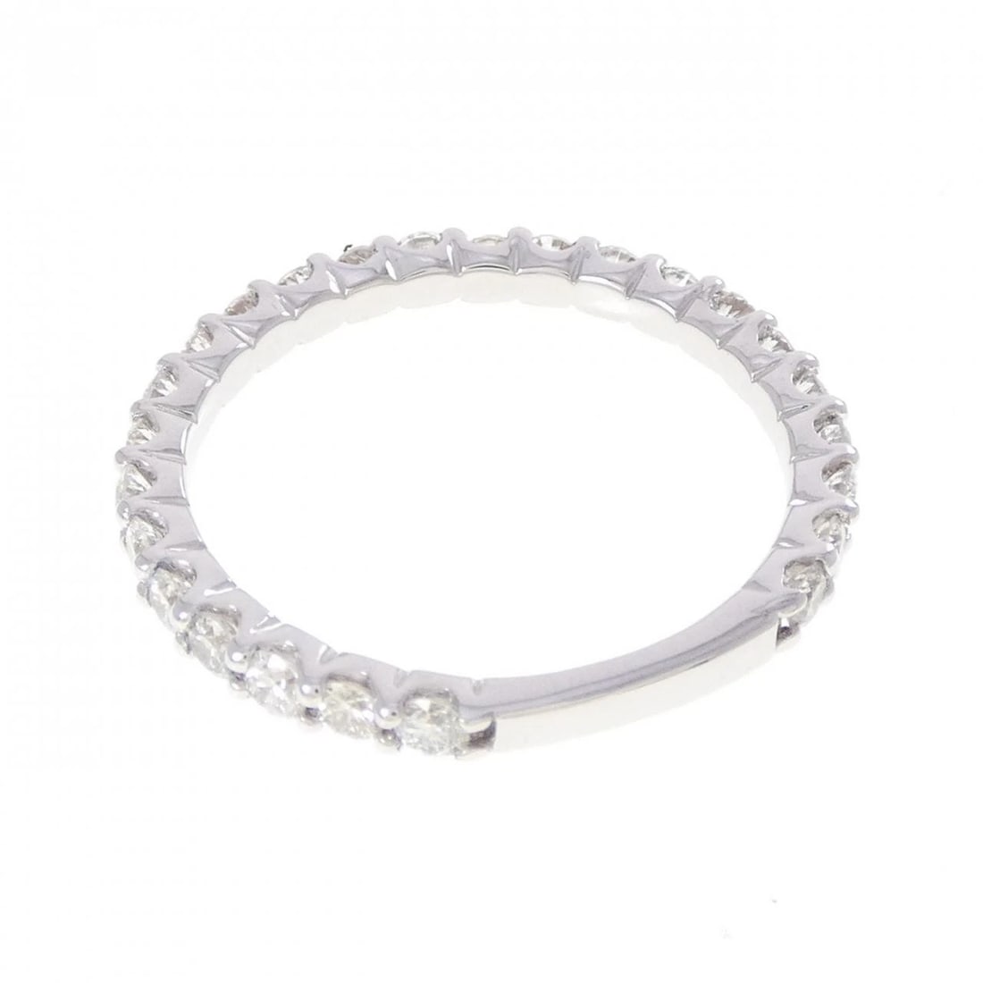 K18WG DIAMOND RING - 3