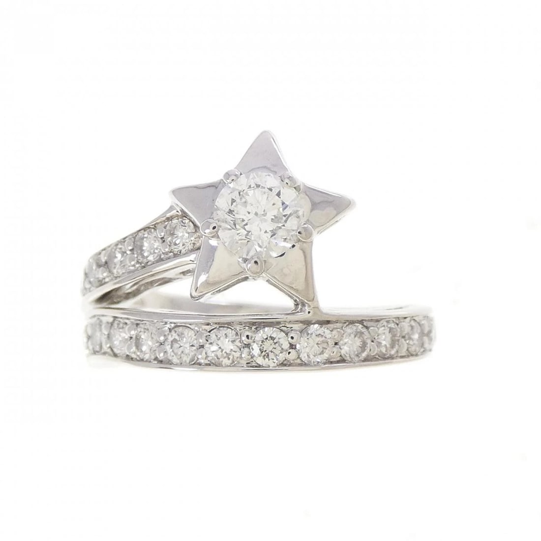 PT900 STAR DIAMOND RING - 2