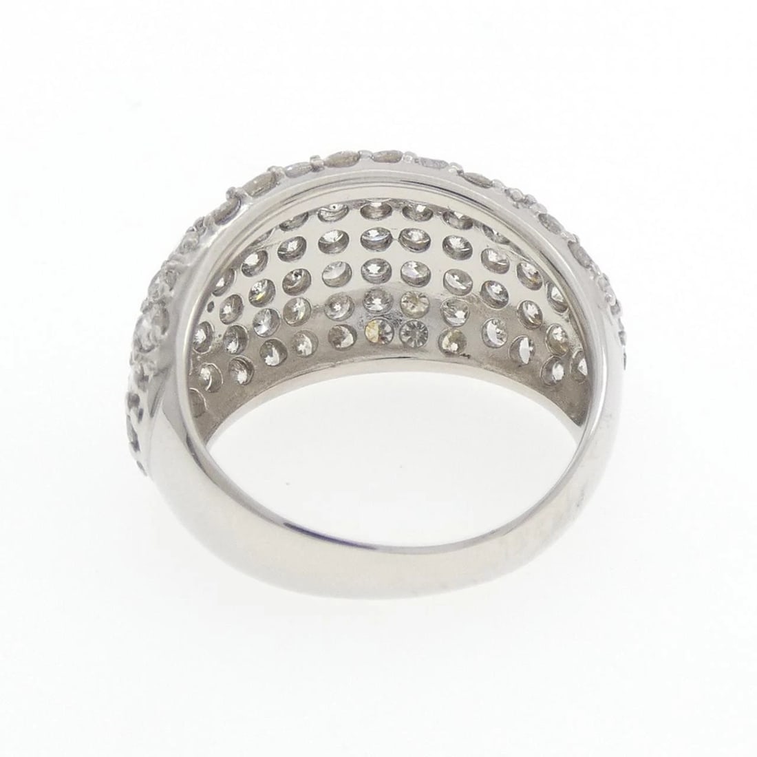 PT900 PAVE DIAMOND RING - 3