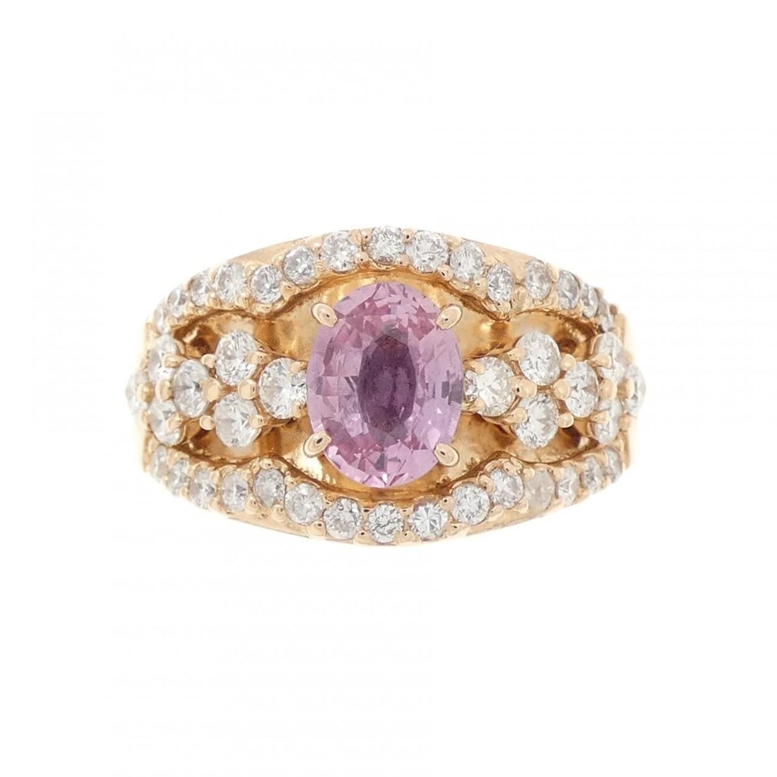 K18PG SAPPHIRE RING - 2
