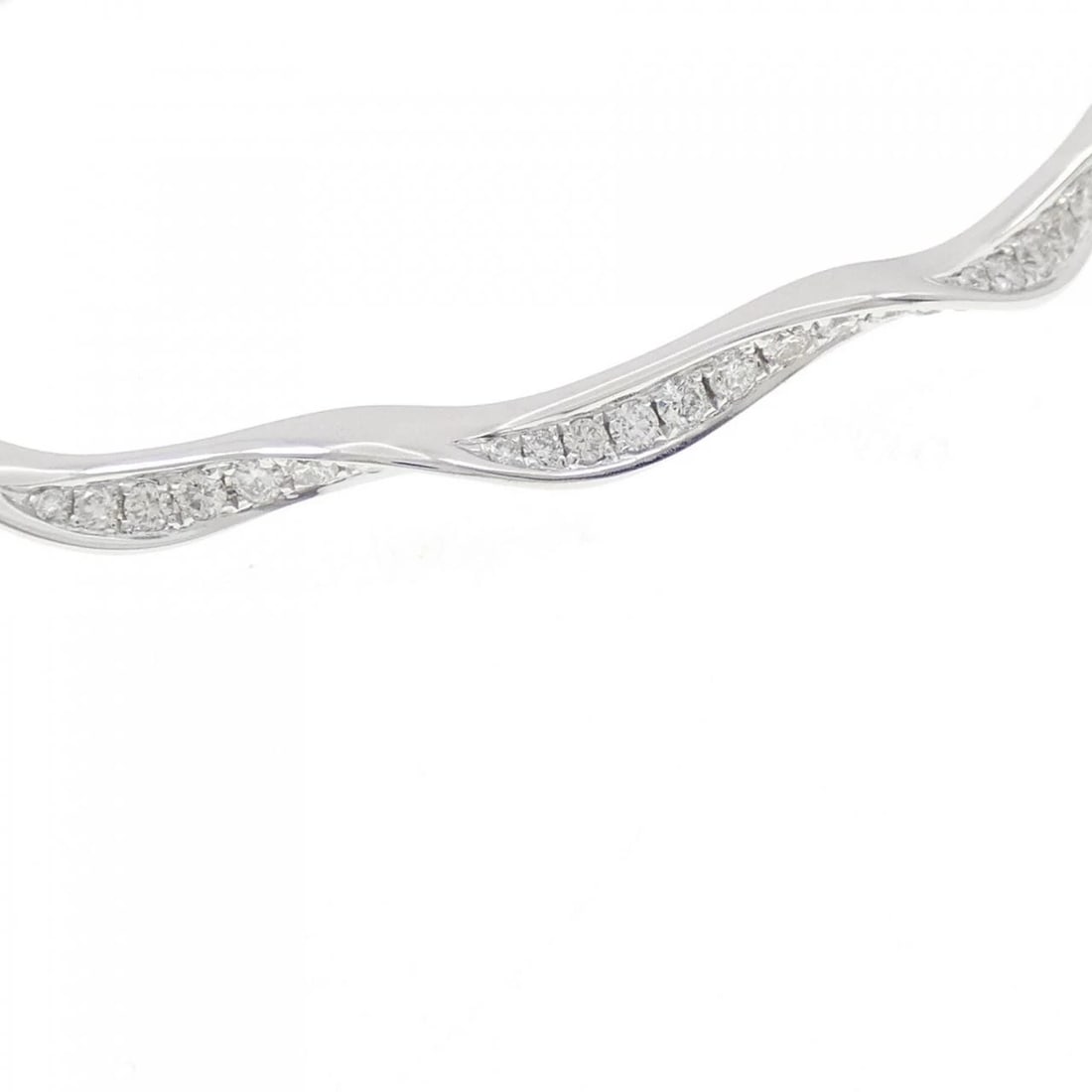 750WG DIAMOND BANGLE - 2