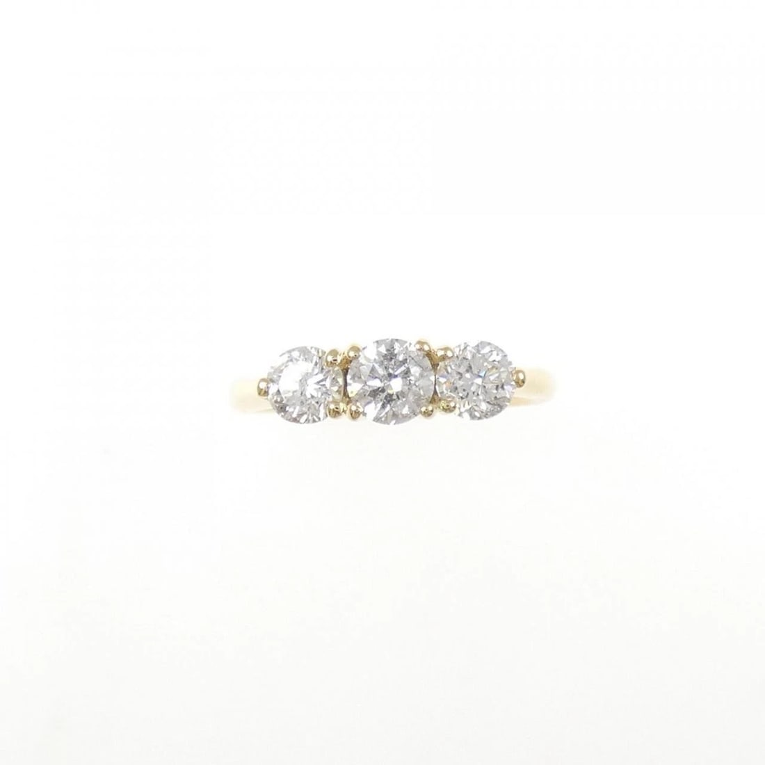 K18YG DIAMOND RING - 2