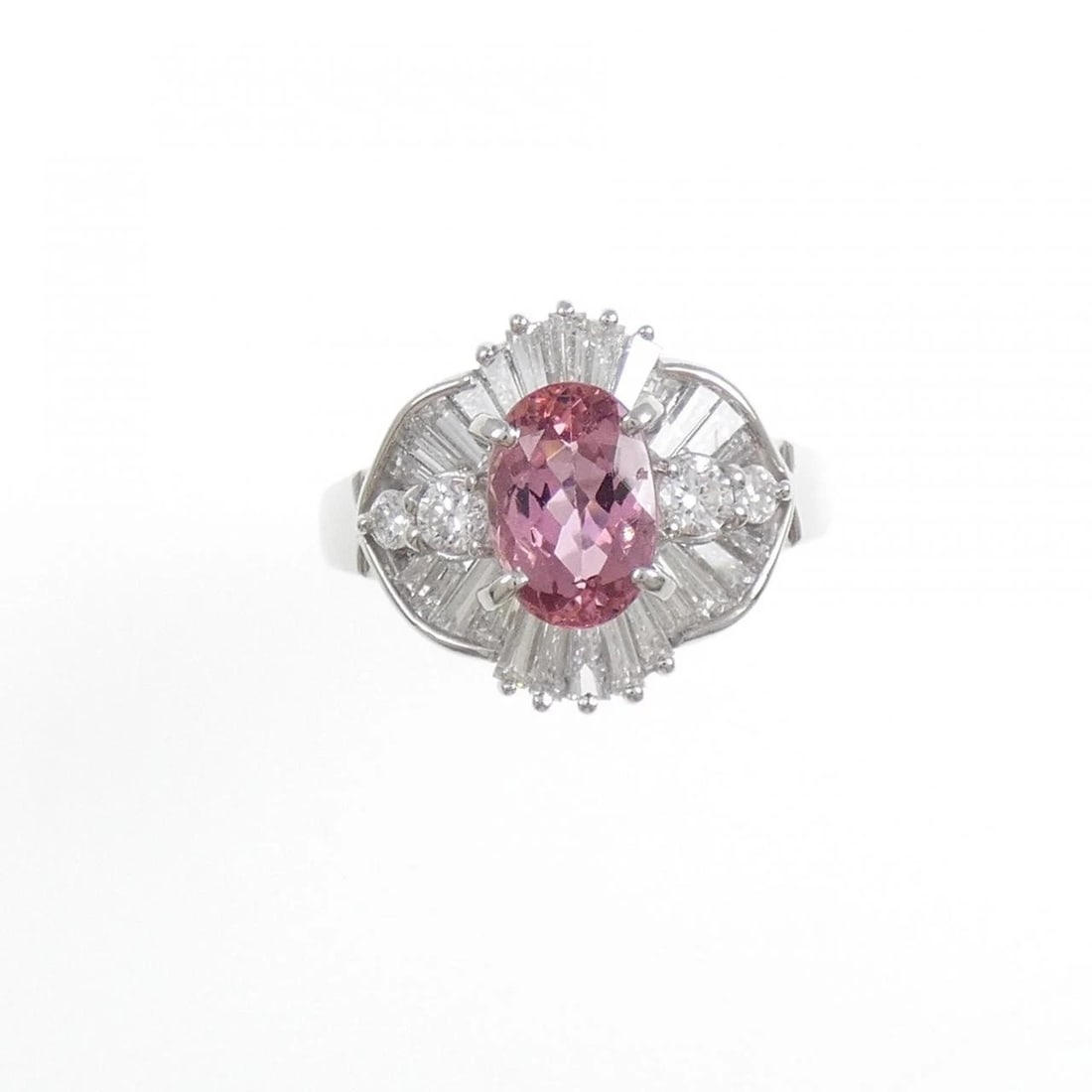 PT900 IMPERIAL TOPAZ RING - 2
