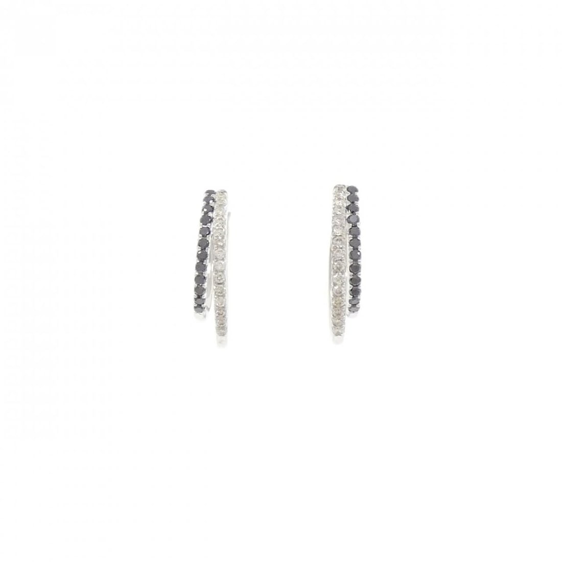 K18WG DIAMOND PIERCING - 2