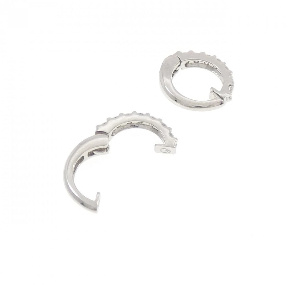 PT900 DIAMOND EARRINGS - 3