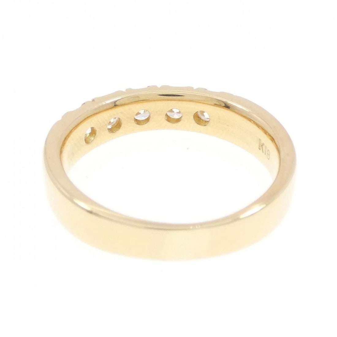 K18YG DIAMOND RING - 3