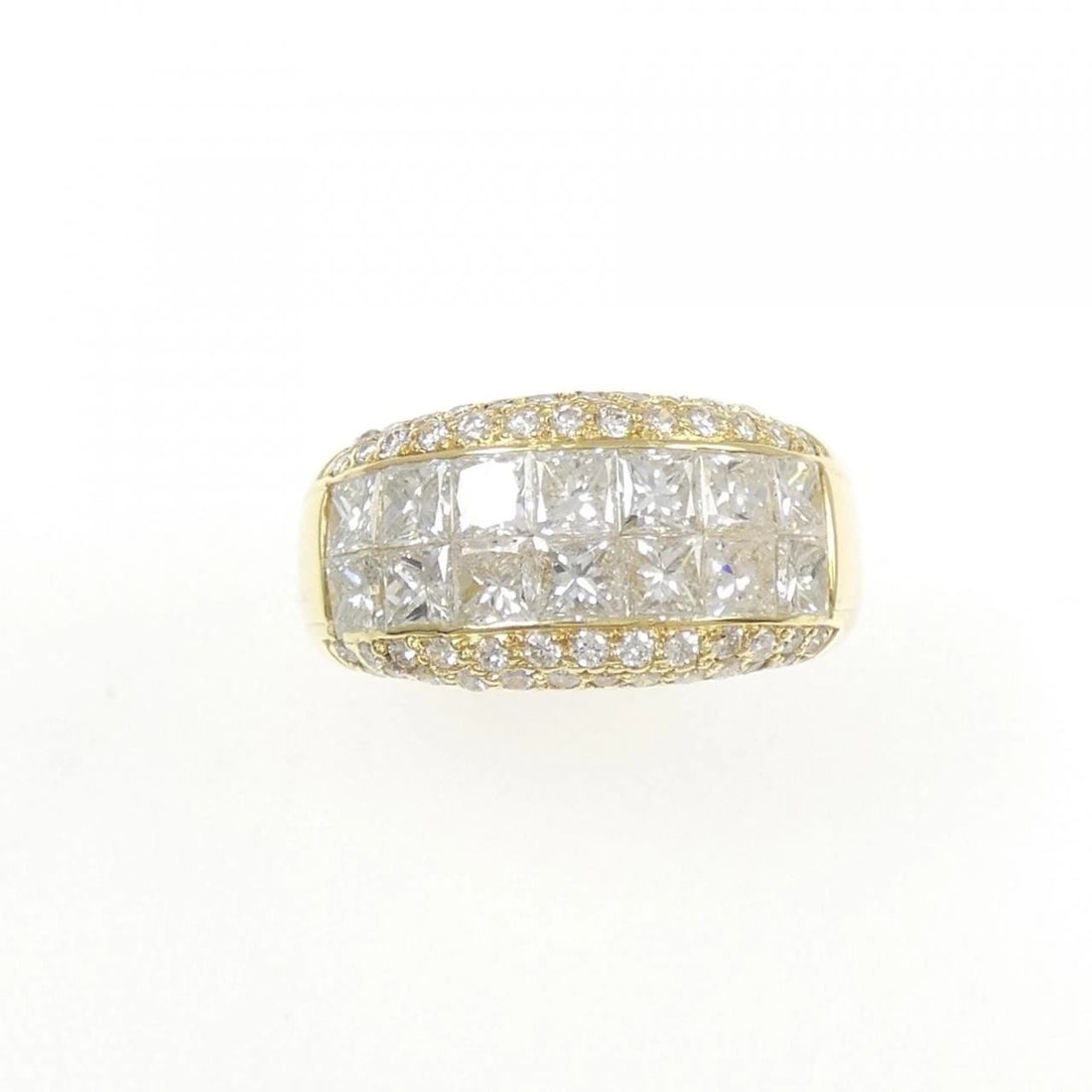 18KYG DIAMOND RING - 2