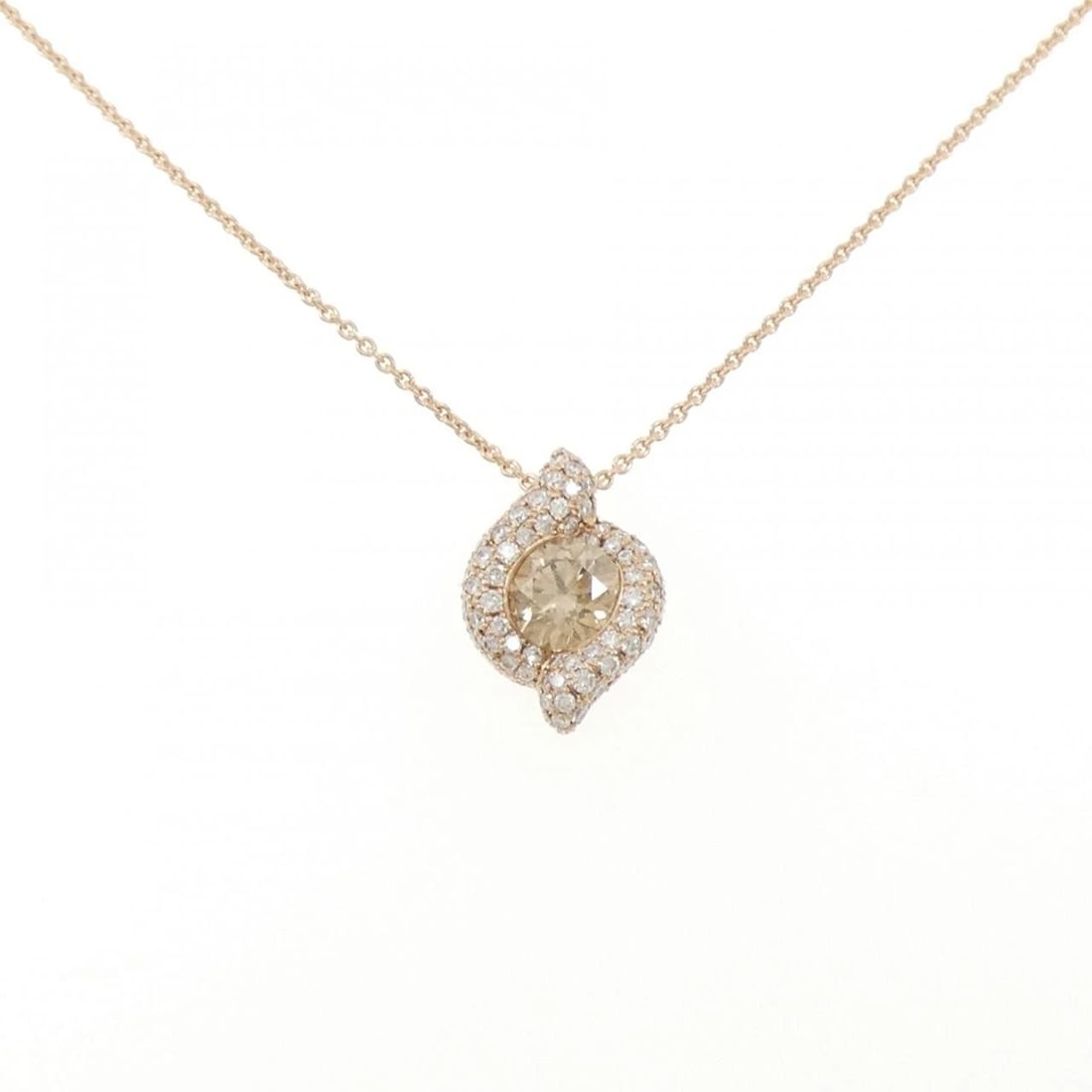 K18PG DIAMOND NECKLACE (1 of 3)