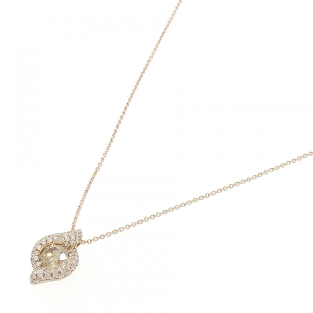 K18PG DIAMOND NECKLACE - 2